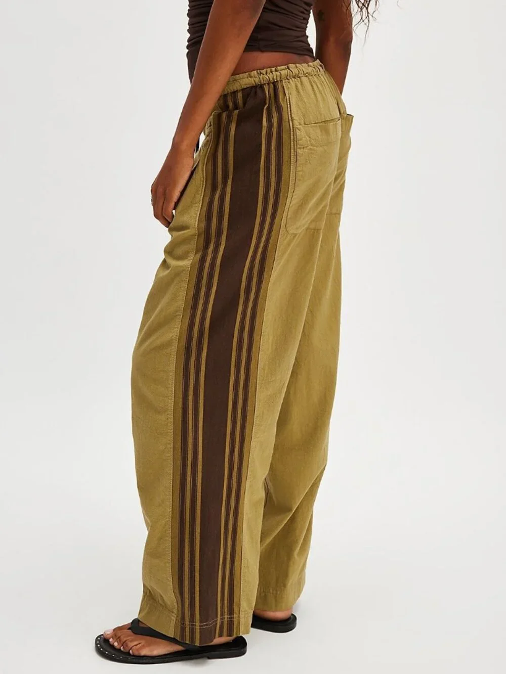 Hudson Canyon Side Printed Pull-On Pants